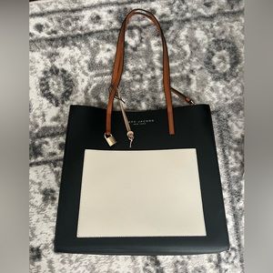 Marc Jacobs Grand (Medium) Colorblock Cream/Black/Brown